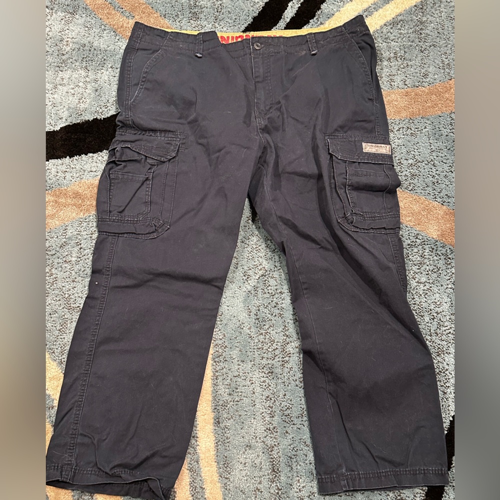 Union Bay - Mens Blue Cargo Pants - size 46 x 30